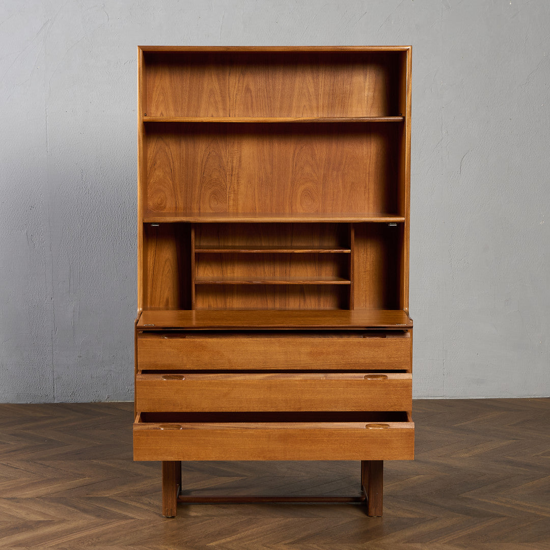 ヴィンテージ ビューローブックケース ウォールユニット