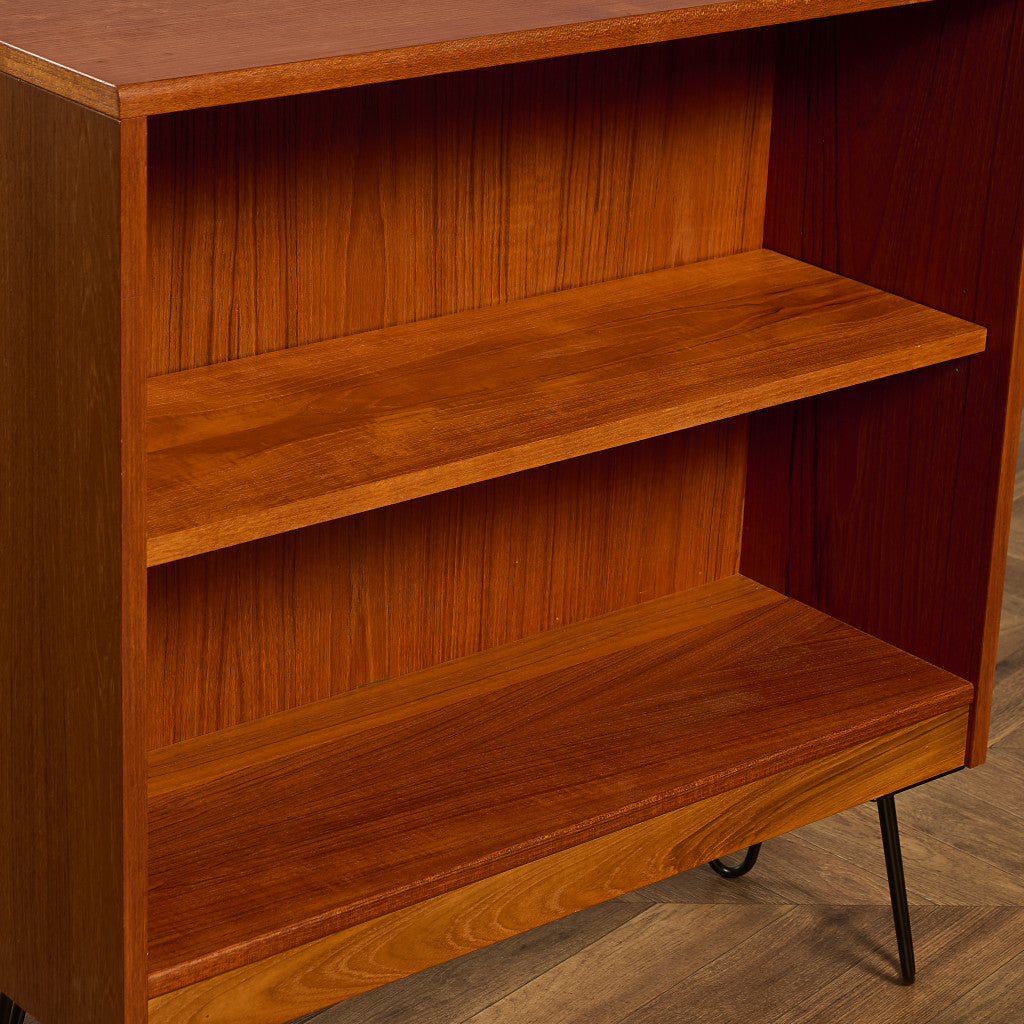 ヴィンテージ ブックシェルフ カスタム アイアンヘアピンレッグ