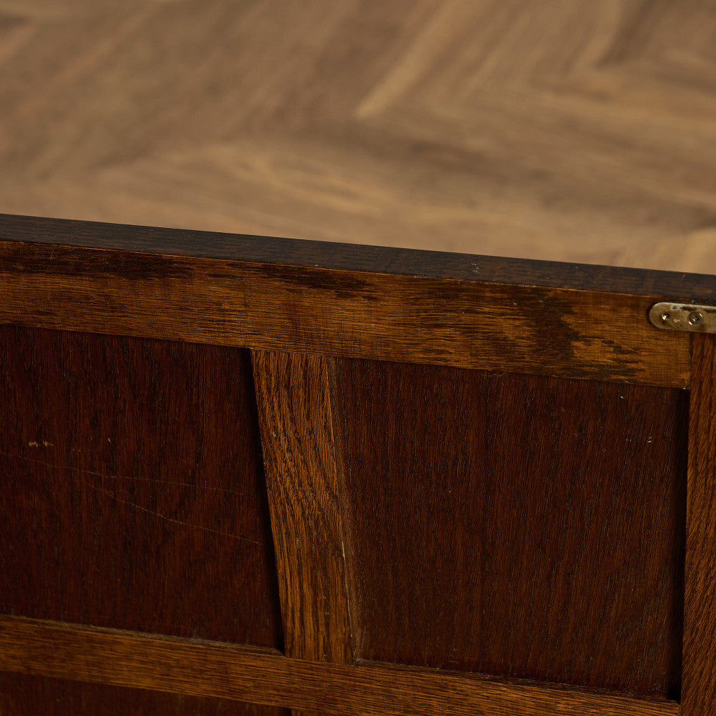 英国 クラシック オーク材 ブックケース