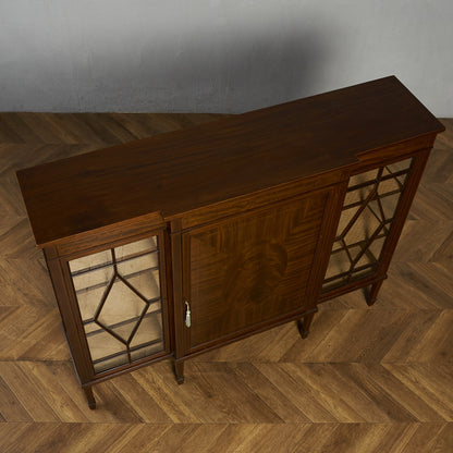 英国 クラシック キュリオケース ディスプレイキャビネット #90009