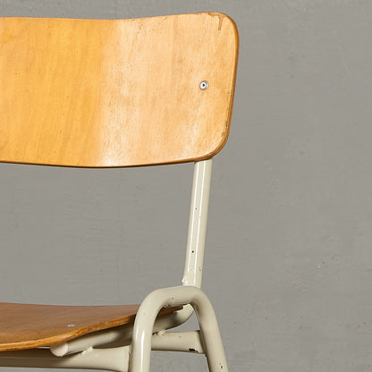 イギリス ヴィンテージ スタッキング スクールチェア