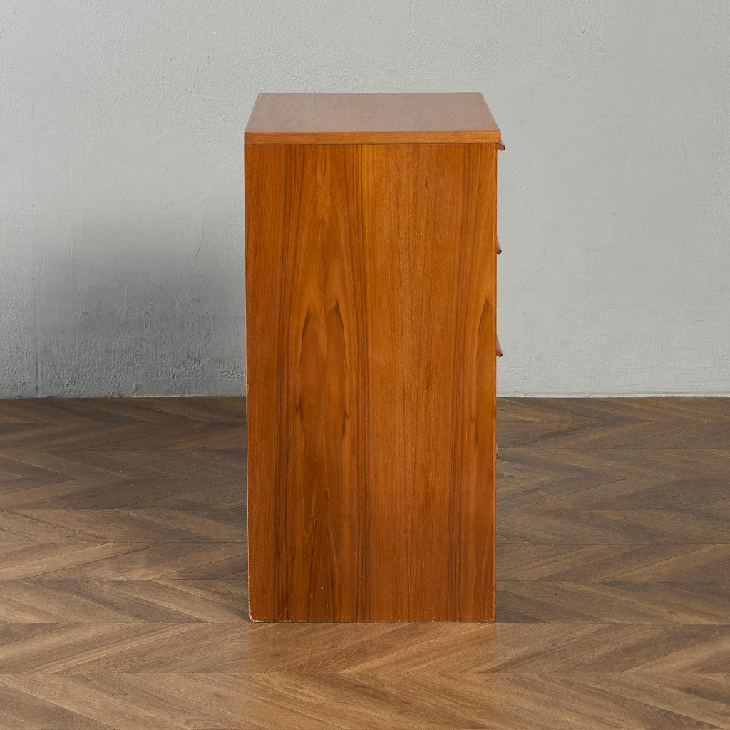 英国 ヴィンテージ 4段 チェスト #90033