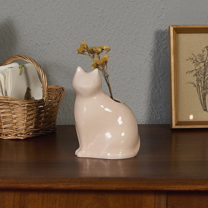 FLOWER VASE / I AM JIKINEKO 桃猫