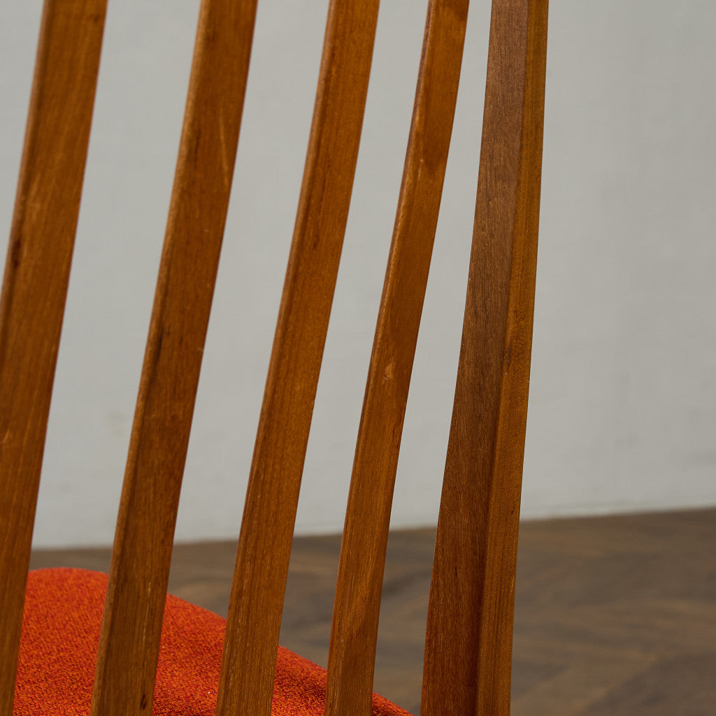 スラットバックチェア 座面張替え済み