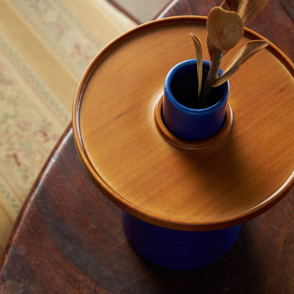 hanauke フラワーベース / BLUE