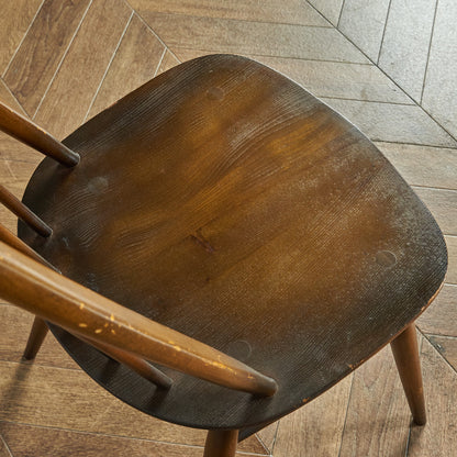 ヴィンテージ クエーカーチェア / ラウンドゴールドラベル