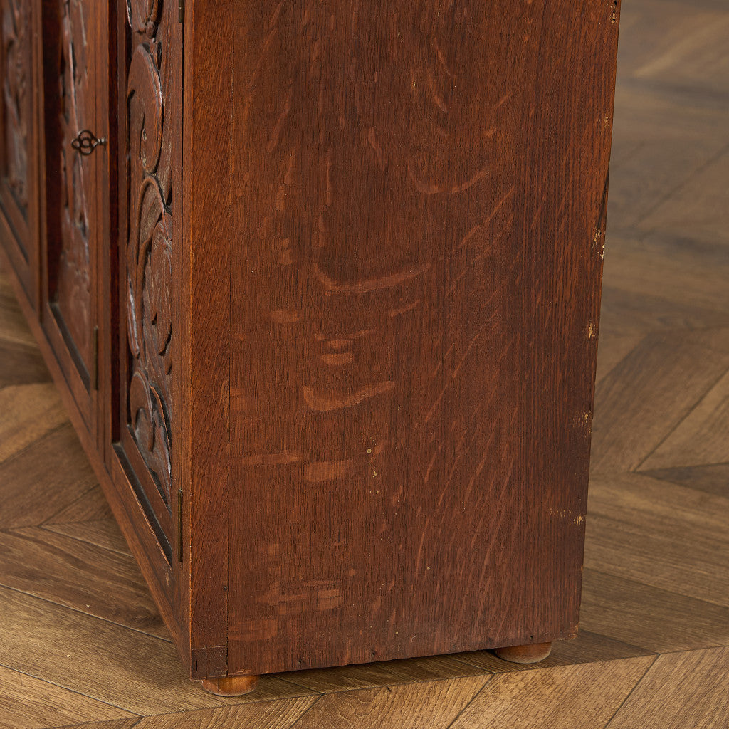 英国 アンティーク キャビネット