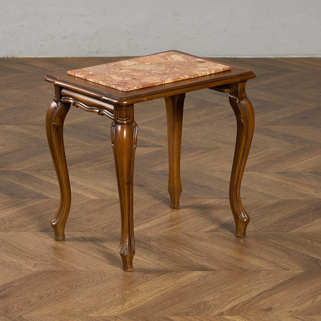 英国 クラシック 大理石 ネストテーブル サイドテーブル #96617