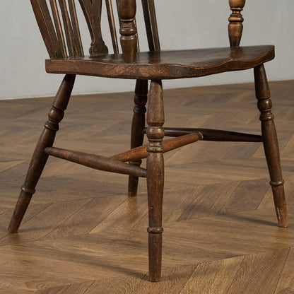 英国 クラシック ホイールバック ウィンザー アームチェア