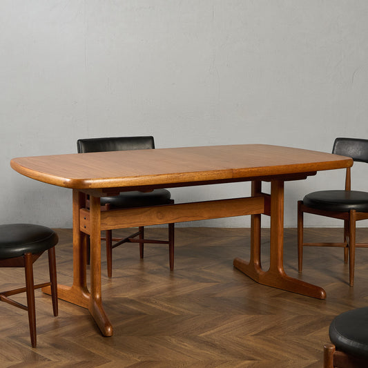 ヴィンテージ エクステンション ロング ダイニングテーブル
