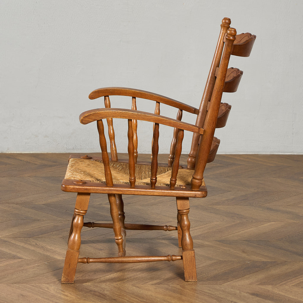 英国クラシック ラダーバック アームチェア