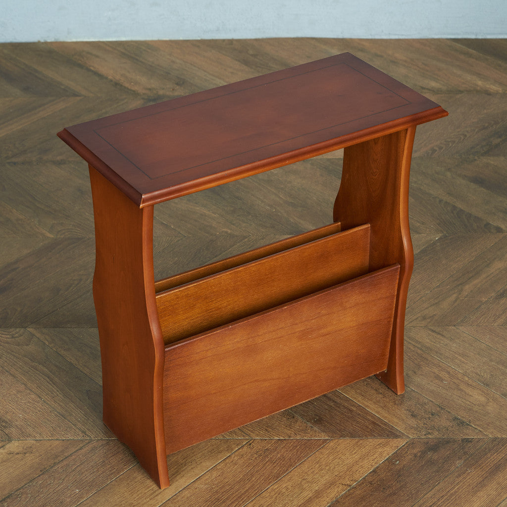 英国クラシック マガジンラック / サイドテーブル #85424