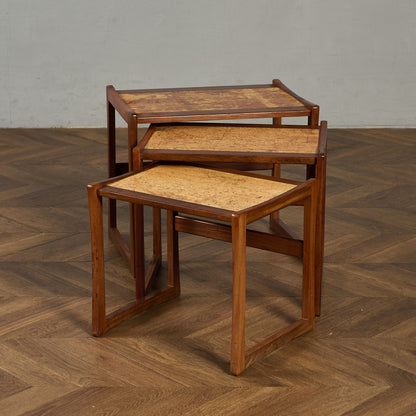 cork ヴィンテージ ネストテーブル (3577D)