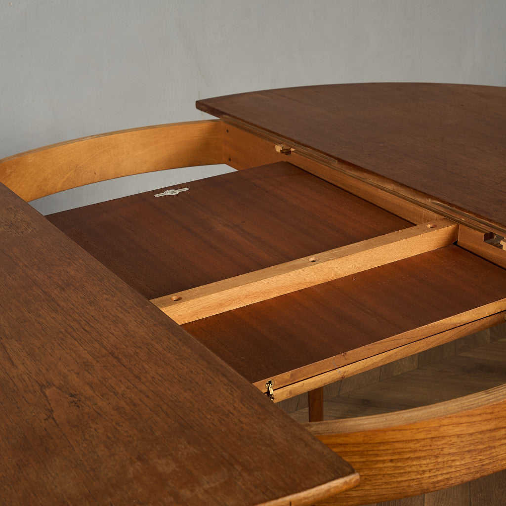 ヴィンテージ エクステンション ラウンド ダイニングテーブル