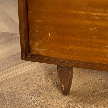 英国ヴィンテージ ガラスキャビネット