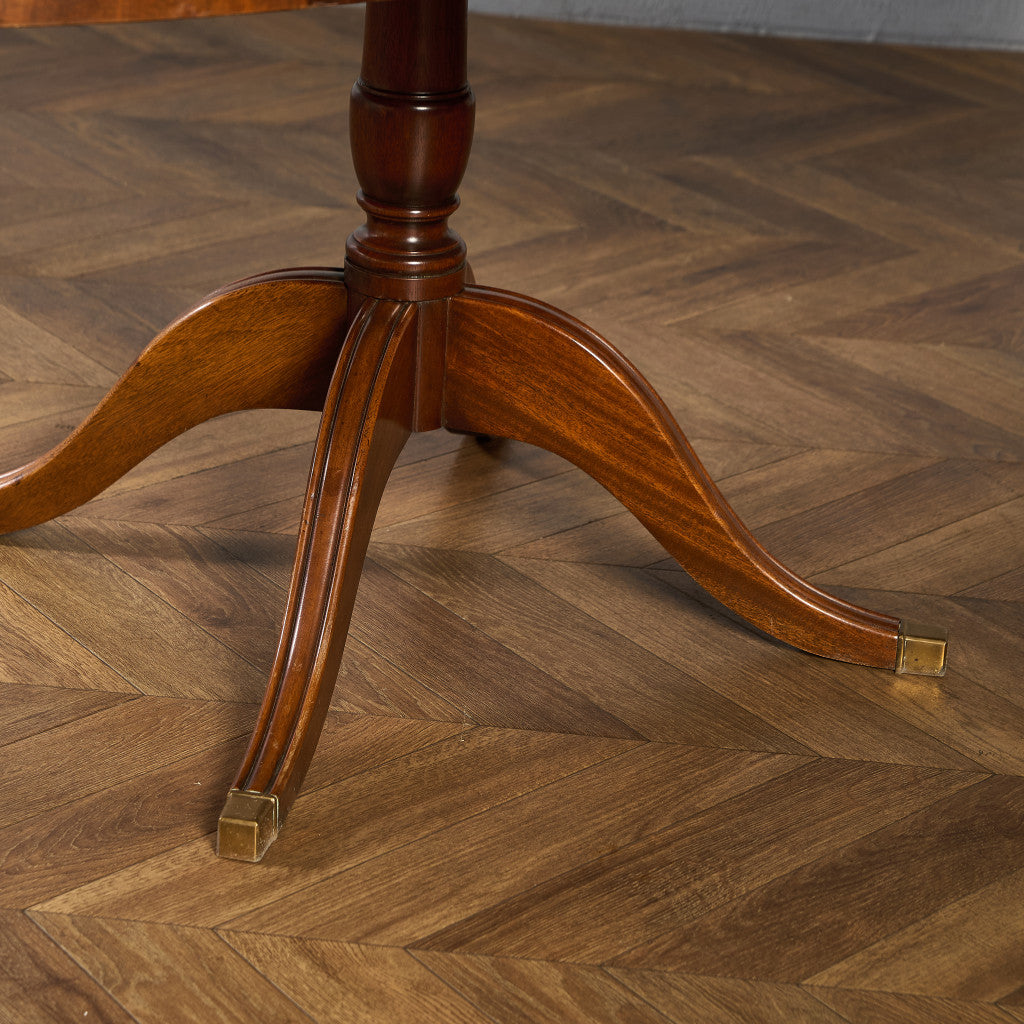 英国 クラシック エクステンション ラウンド ロング ダイニングテーブル