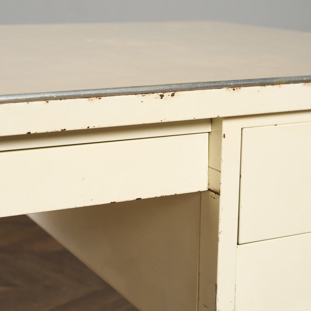 ヴィンテージ 両袖 デスク