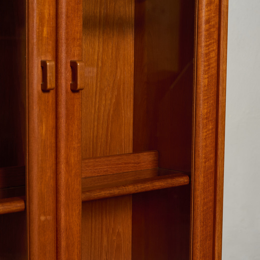 ヴィンテージ ガラス キャビネット