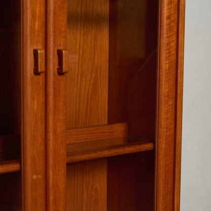 ヴィンテージ ガラス キャビネット