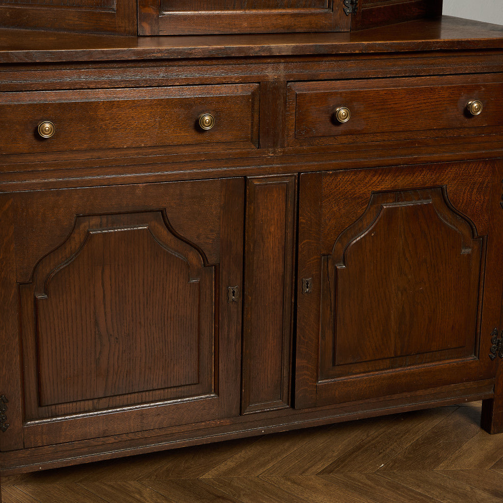 英国 クラシック コートカップボード 食器棚