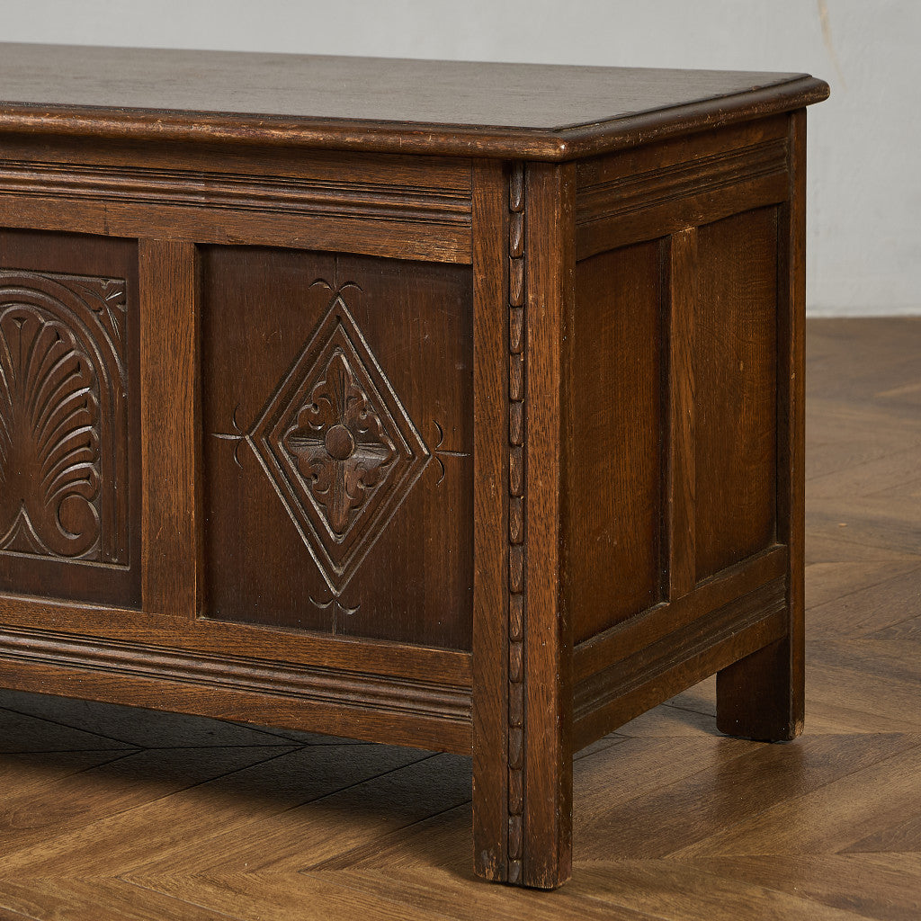 オーク ブランケットボックス