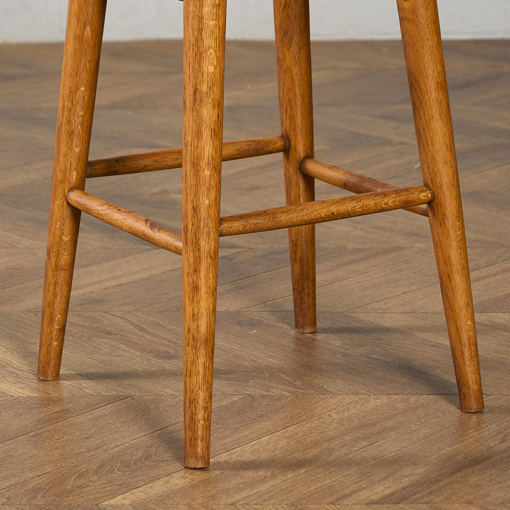 イギリス ヴィンテージ ハイ スツール