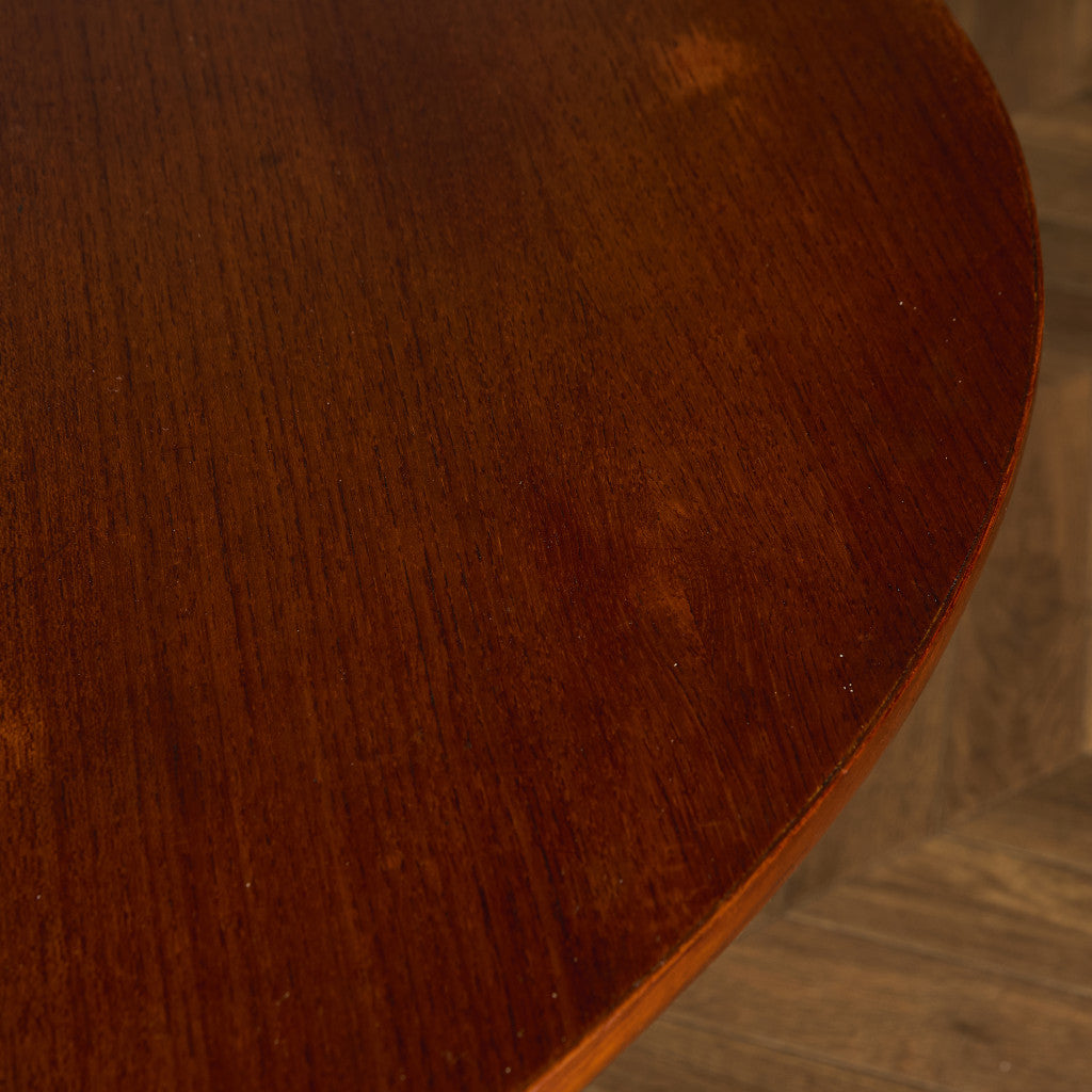 英国 ヴィンテージ オーバル ロング ダイニングテーブル #94160