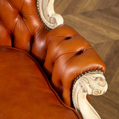 イタリア クラシック シングルソファ