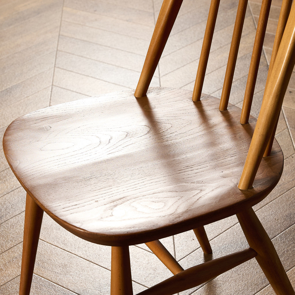 アーコール ERCOL ヴィンテージ クエーカーチェア ブルーラベル #98237