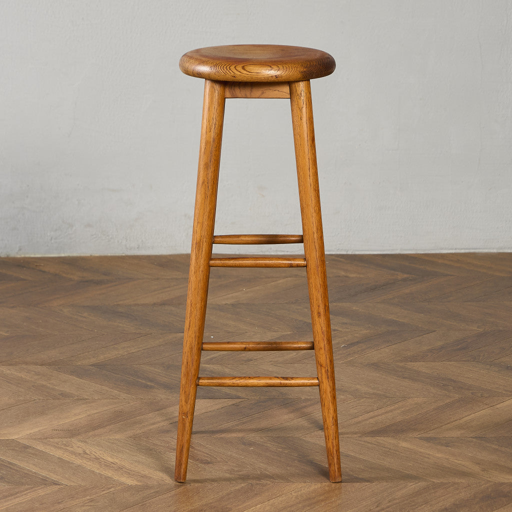 イギリス ヴィンテージ ハイ スツール