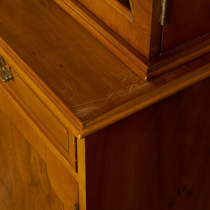 英国 クラシック エドワーディアン ブックケース 食器棚 #90051