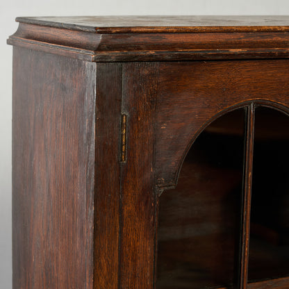 英国 クラシック ブックケース 食器棚