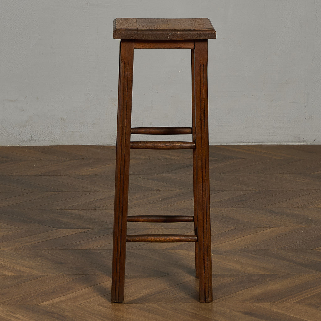 イギリス ヴィンテージ ハイ スツール