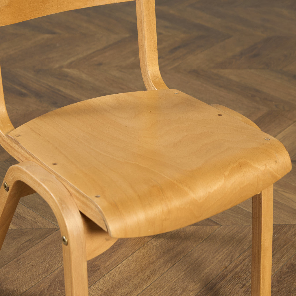 ヴィンテージ スタッキング スクールチェア