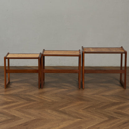 cork ヴィンテージ ネストテーブル (3577D)