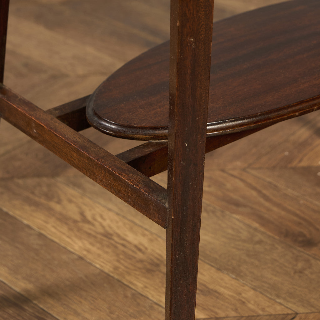 マホガニー材 サイドテーブル