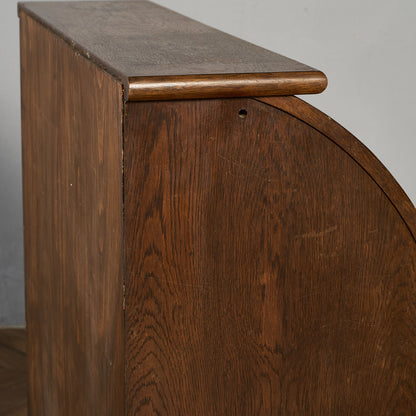 英国 クラシック ロールトップ ライティング ビューロー