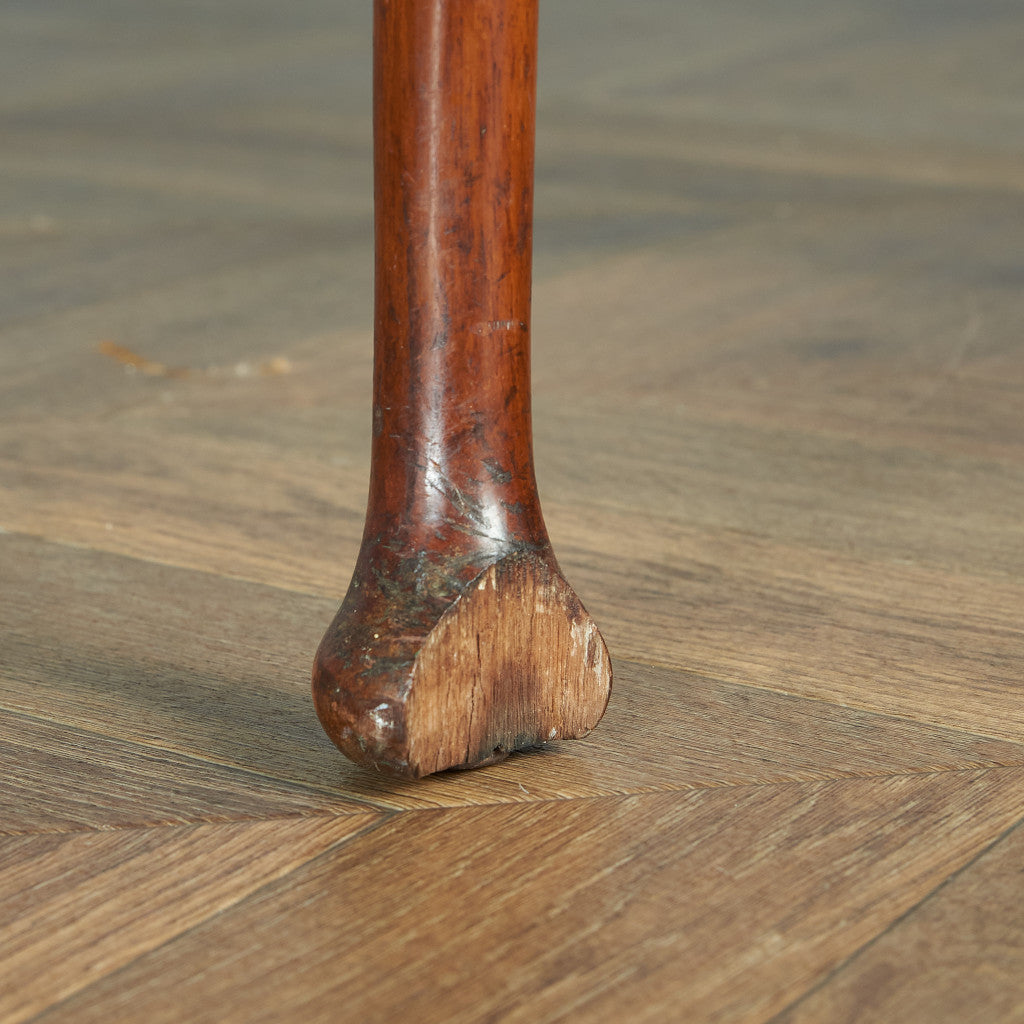 Antique British walnut double-sided desk #82058