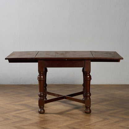 イギリス クラシック 拡張式 ダイニングテーブル