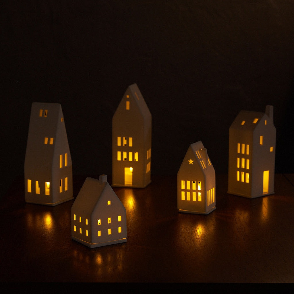 LED Candle House / Pitched Roof