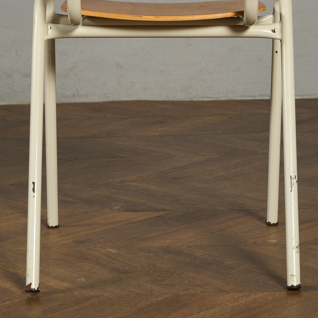 イギリス ヴィンテージ スタッキング スクールチェア