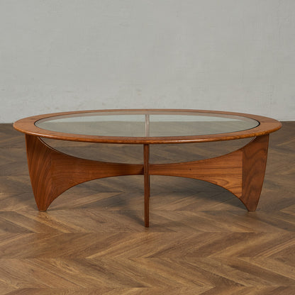 astro オーバルコーヒーテーブル