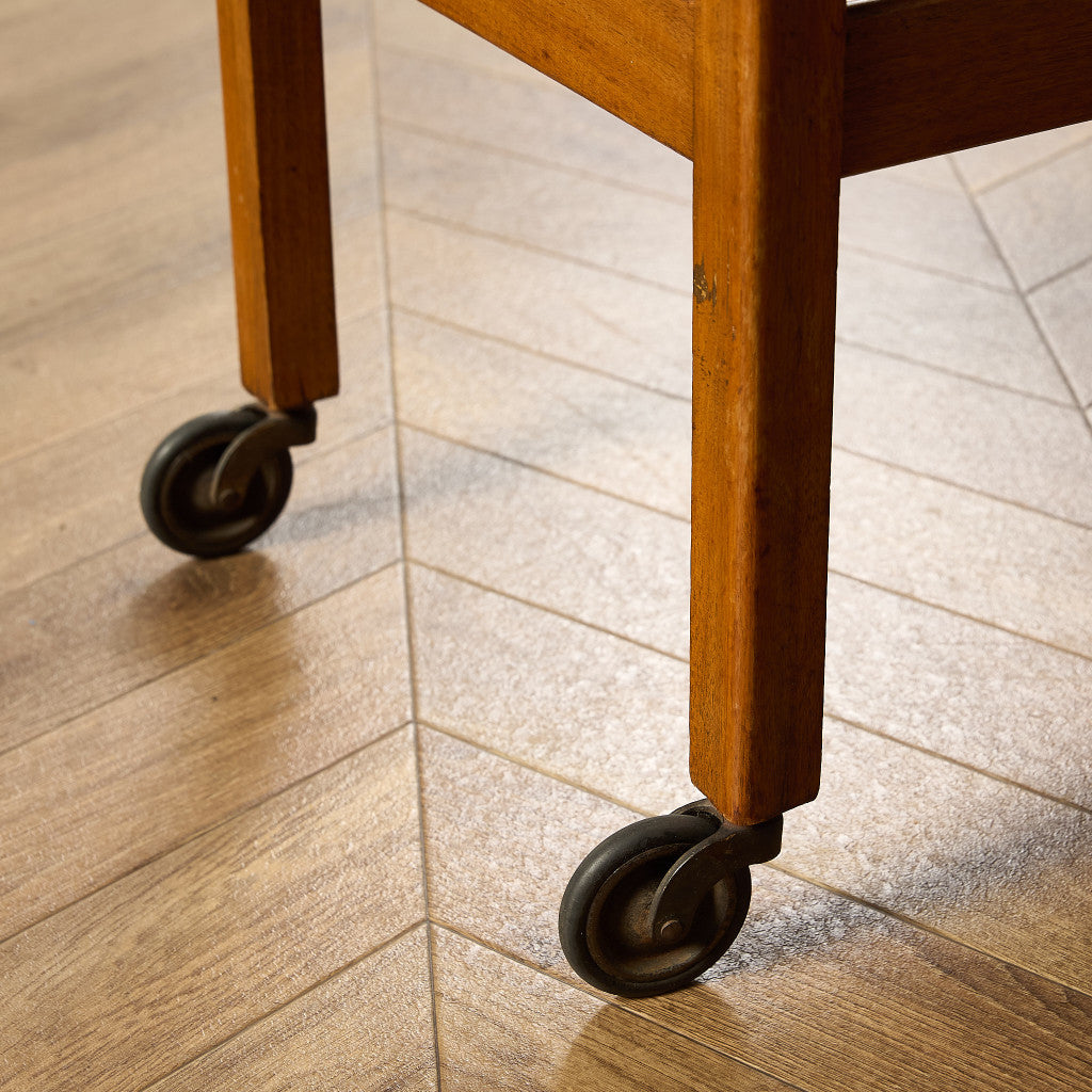 英国 ヴィンテージ ドロップリーフ トロリー ワゴン