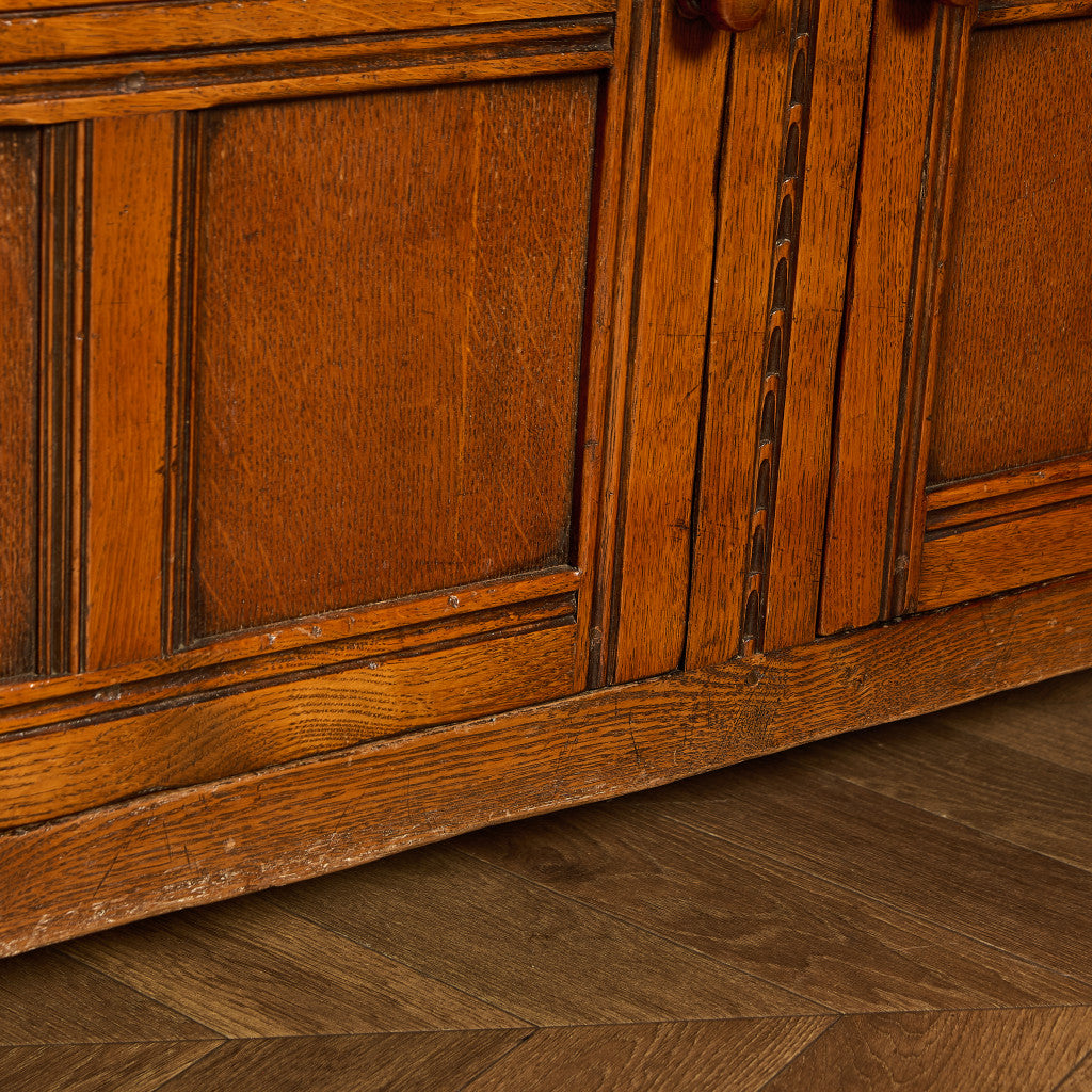 Pratts オーク材 ウェルシュドレッサー カップボード