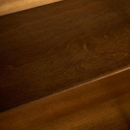 Cumbrae ヴィンテージ ナロー ガラス ブックケース 食器棚