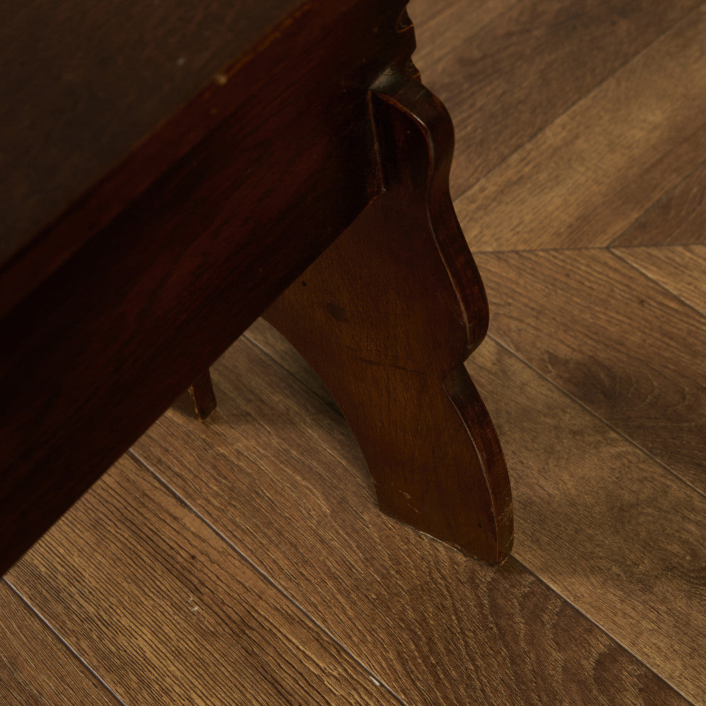 英国 クラシック 収納付 サイドテーブル