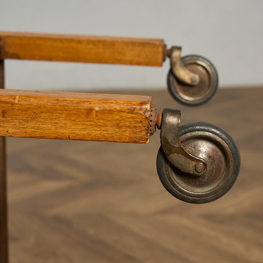 英国 ヴィンテージ ドロップリーフ トロリー ワゴン