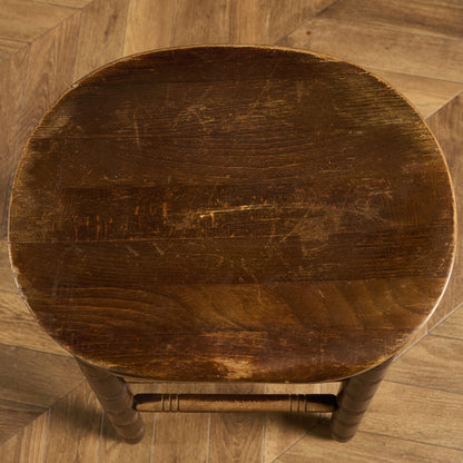 イギリス ヴィンテージ ハイ スツール