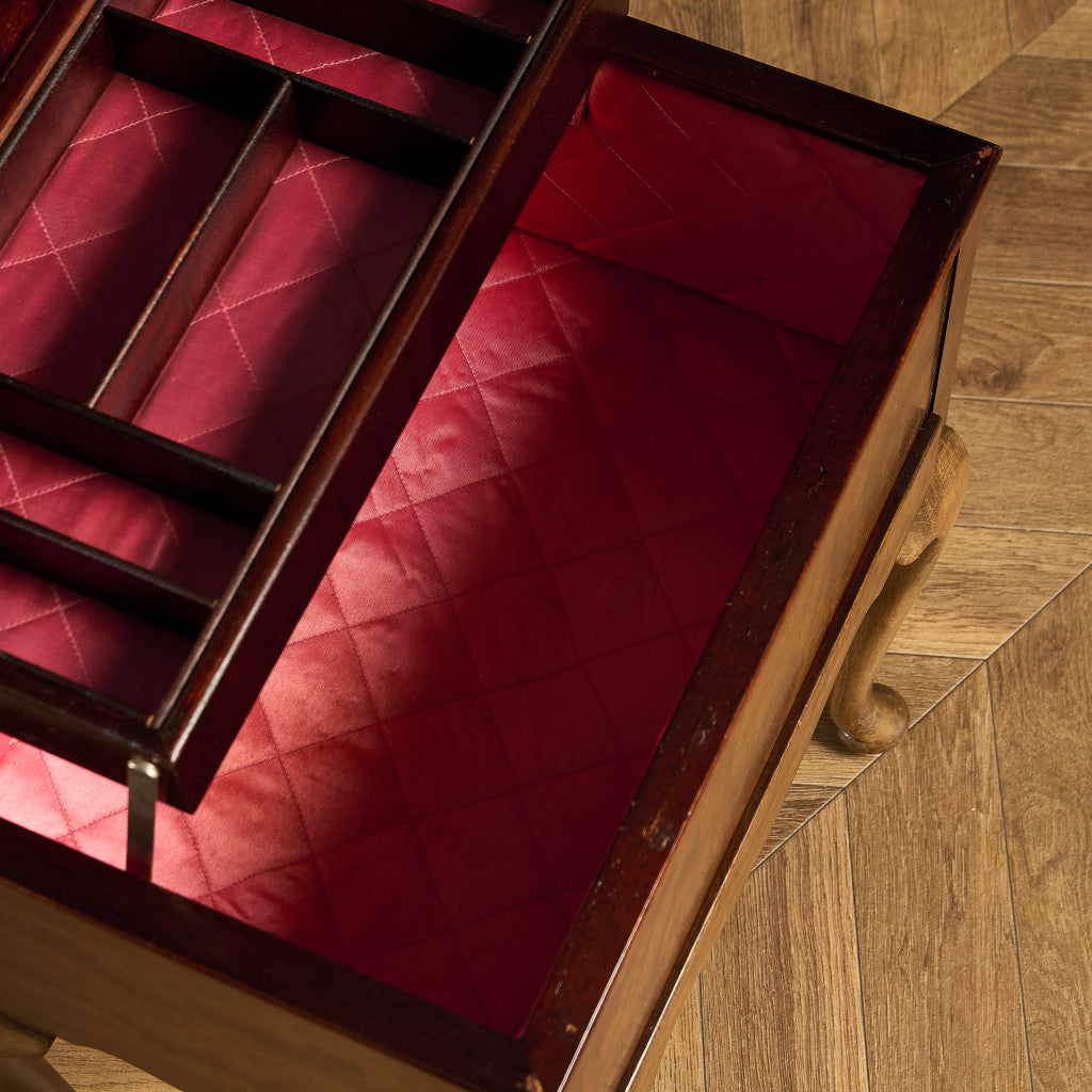 英国 クラシック ソーイングボックス