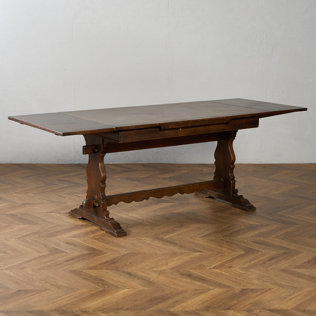 英国 クラシック ドローリーフ ダイニングテーブル